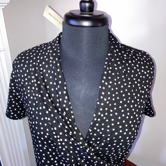 Ann Taylor Dot Blouse - Picture 2 of 7